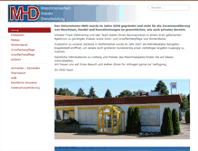 Tablet Screenshot of mhd-mietpark.de